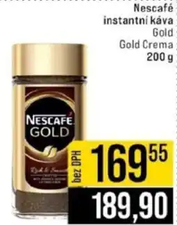Jip Nescafé instantní káva Gold Gold Crema nabídka