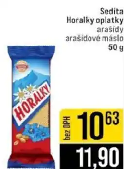 Jip Sedita Horalky oplatky arašidy arašídové máslo nabídka