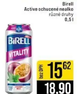 Jip Birell Active ochucené nealko nabídka