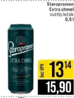 Jip Staropramen Extra chmel nabídka