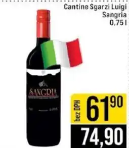 Jip Cantine Sgarzi Luigi Sangria nabídka
