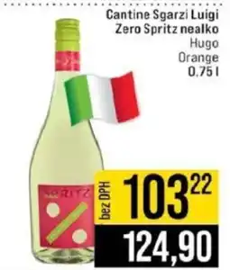 Jip Cantine Sgarzi Luigi Zero Spritz nealko nabídka