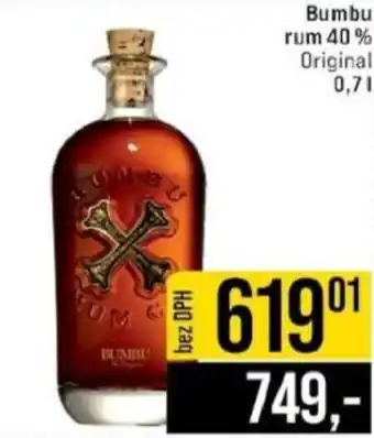 Bumbu rum 40% Original