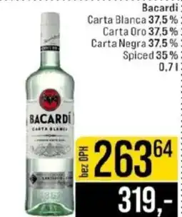 Jip Bacardi nabídka