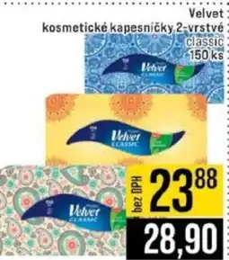 Jip Velvet kosmetické kapesníčky 2-vrstvé nabídka