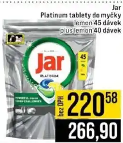 Jip Jar Platinum tablety do myčky nabídka