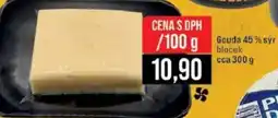 Jip Gouda 45% syr nabídka