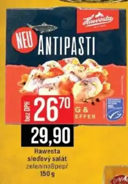 Jip Hawesta sledový salát zelenina pepř nabídka
