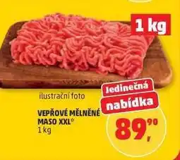 Penny Market Vepřové mleté maso XXL nabídka