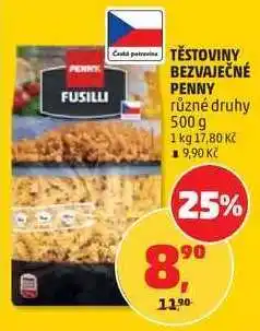 Penny Market TĚSTOVINY BEZVAJEČNÉ PENNY nabídka