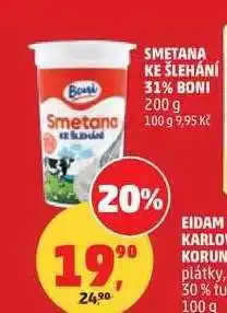 Penny Market SMETANA KE ŠLEHÁNÍ 31% BONI nabídka