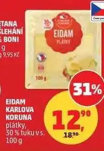 Penny Market EIDAM KARLOVA KORUNA nabídka