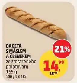 Penny Market Bageta s máslem a česnekem nabídka