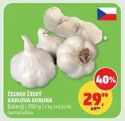 Penny Market Česnek český Karlova Koruna nabídka