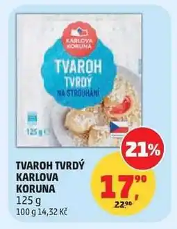 Penny Market Tvaroh tvrdý Karlova Koruna nabídka