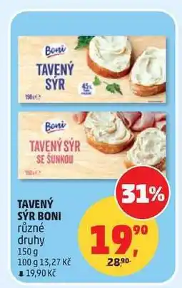 Penny Market TAVENÝ SÝR BONI nabídka
