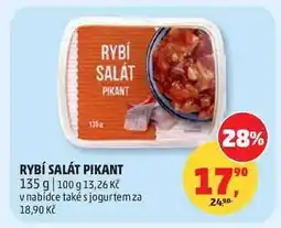 Penny Market RYBÍ SALÁT PIKANT nabídka