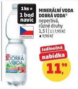 Penny Market MINERÁLNÍ VODA DOBRÁ VODA nabídka
