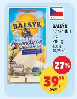 Penny Market BALSÝR Žirovnický sýr nabídka
