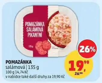 Penny Market Pomazánka salámová pikantní nabídka