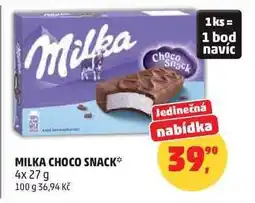 Penny Market Milka Choco Snack nabídka