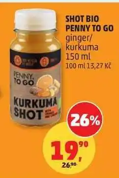 Penny Market SHOT BIO PENNY TO GO nabídka
