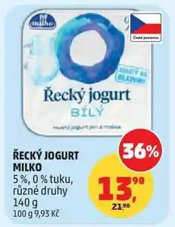Penny Market ŘECKÝ JOGURT MILKO nabídka