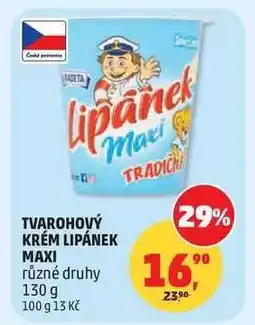 Penny Market TVAROHOVÝ KRÉM LIPÁNEK MAXI nabídka