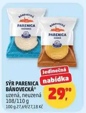 Penny Market SÝR PARENICA BÁNOVECKÁ nabídka