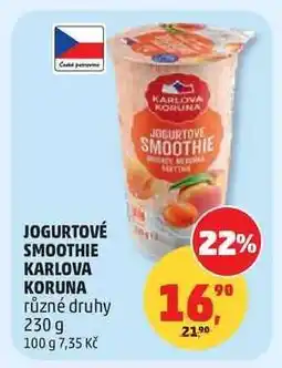 Penny Market Jogurtové Smoothie Karlova Koruna nabídka