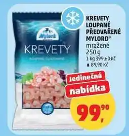 Penny Market KREVETY LOUPANÉ PŘEDVAŘENÉ MYLORD nabídka