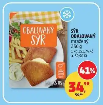 Penny Market Sýr obalovaný mražený nabídka