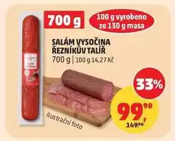 Penny Market SALÁM VYSOČINA ŘEZNÍKŮV TALÍŘ nabídka
