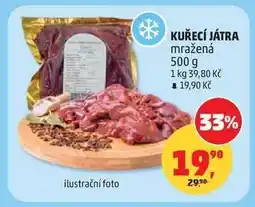 Penny Market KUŘECÍ JÁTRA mražená nabídka