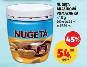 Penny Market NUGETA Arašídová pomazánka nabídka