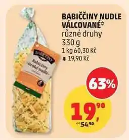 Penny Market BABIČČINY NUDLE VÁLCOVANÉ nabídka