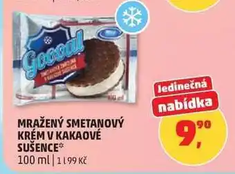 Penny Market Mražený smetanový krém v kakaové sušence nabídka