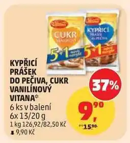 Penny Market Kypřicí prášek do pečiva, cukr vanilinový Vitana nabídka