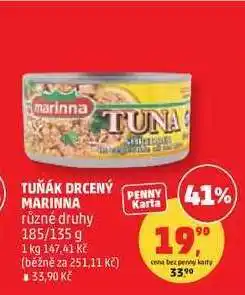 Penny Market TUŇÁK DRCENÝ MARINNA nabídka