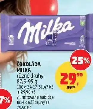 Penny Market ČOKOLÁDA MILKA nabídka