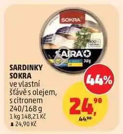 Penny Market Sardinky Sokra nabídka