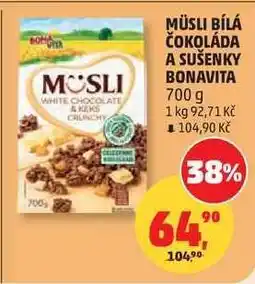 Penny Market Müsli Bílá Čokoláda a Sušenky Bonavita nabídka