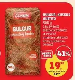 Penny Market Bulgur, Kuskus Gustito nabídka