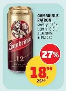 Penny Market Gambrinus Patron nabídka