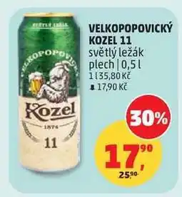 Penny Market Velkopopovický Kozel 11 nabídka