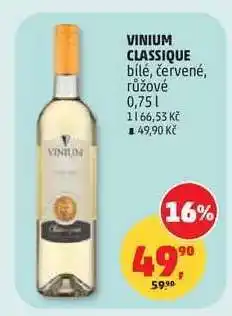 Penny Market VINIUM CLASSIQUE nabídka