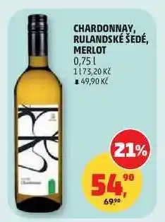 Penny Market Chardonnay, Rulandské šedé, Merlot nabídka