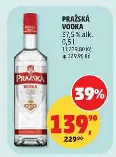 Penny Market Pražská Vodka nabídka