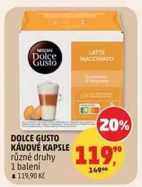 Penny Market Dolce Gusto kávové kapsle nabídka