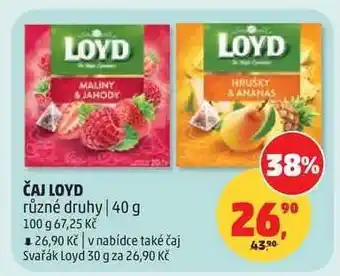 Penny Market ČAJ LOYD nabídka